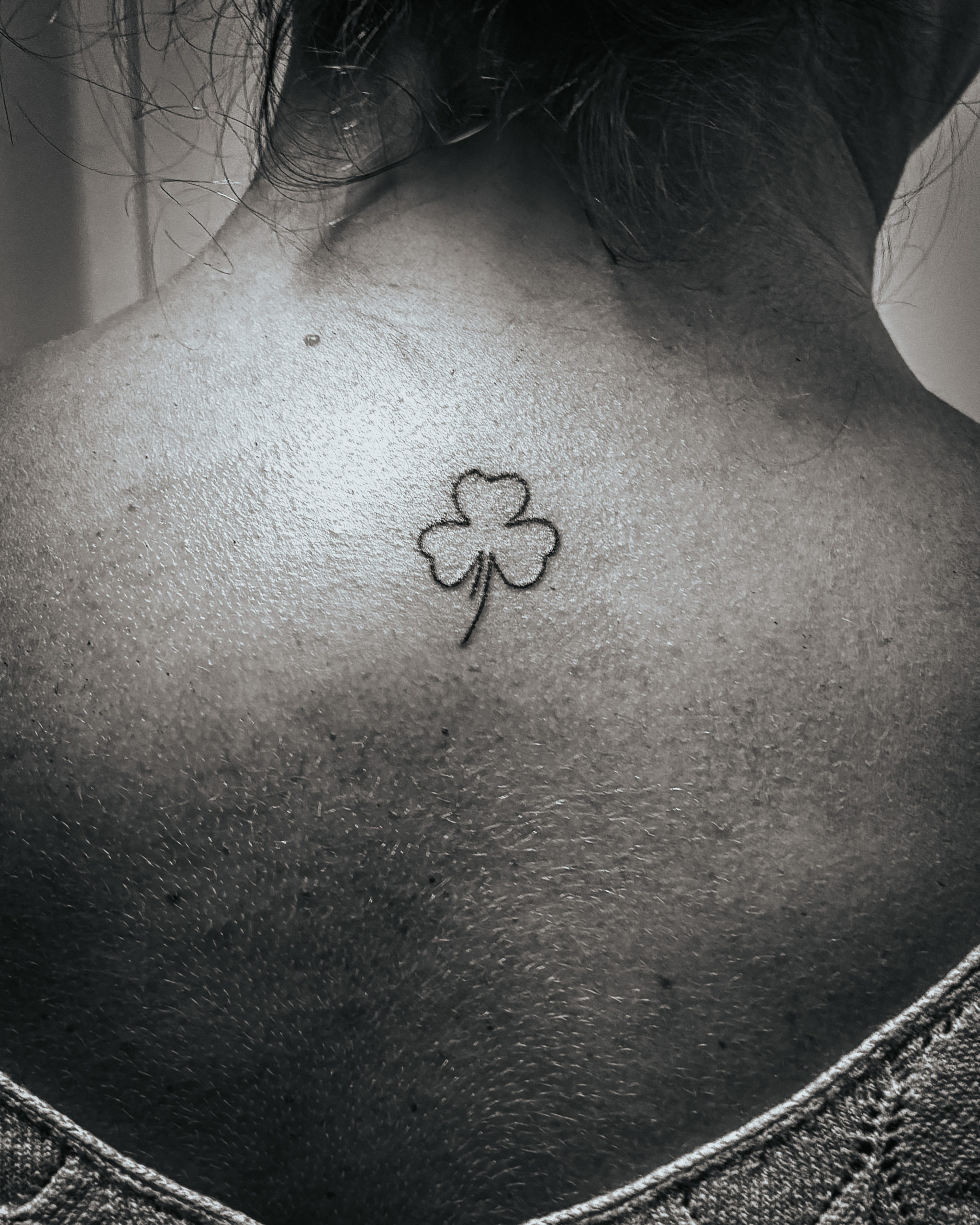 Tatouage trèfle du Globe Touquet