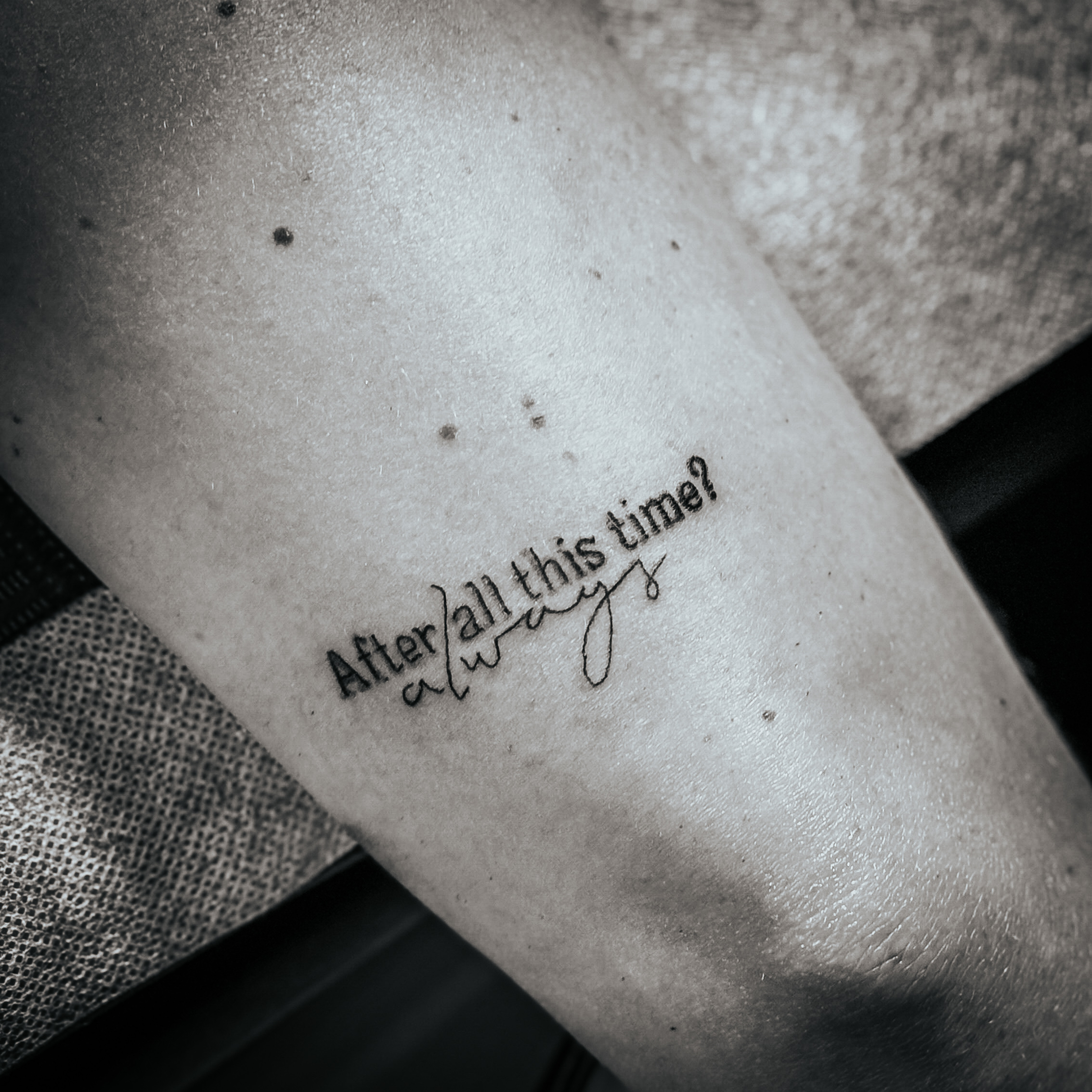 Tatoueur couple Harry Potter au Touquet