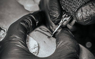 Tatouage chiffre date au Touquet