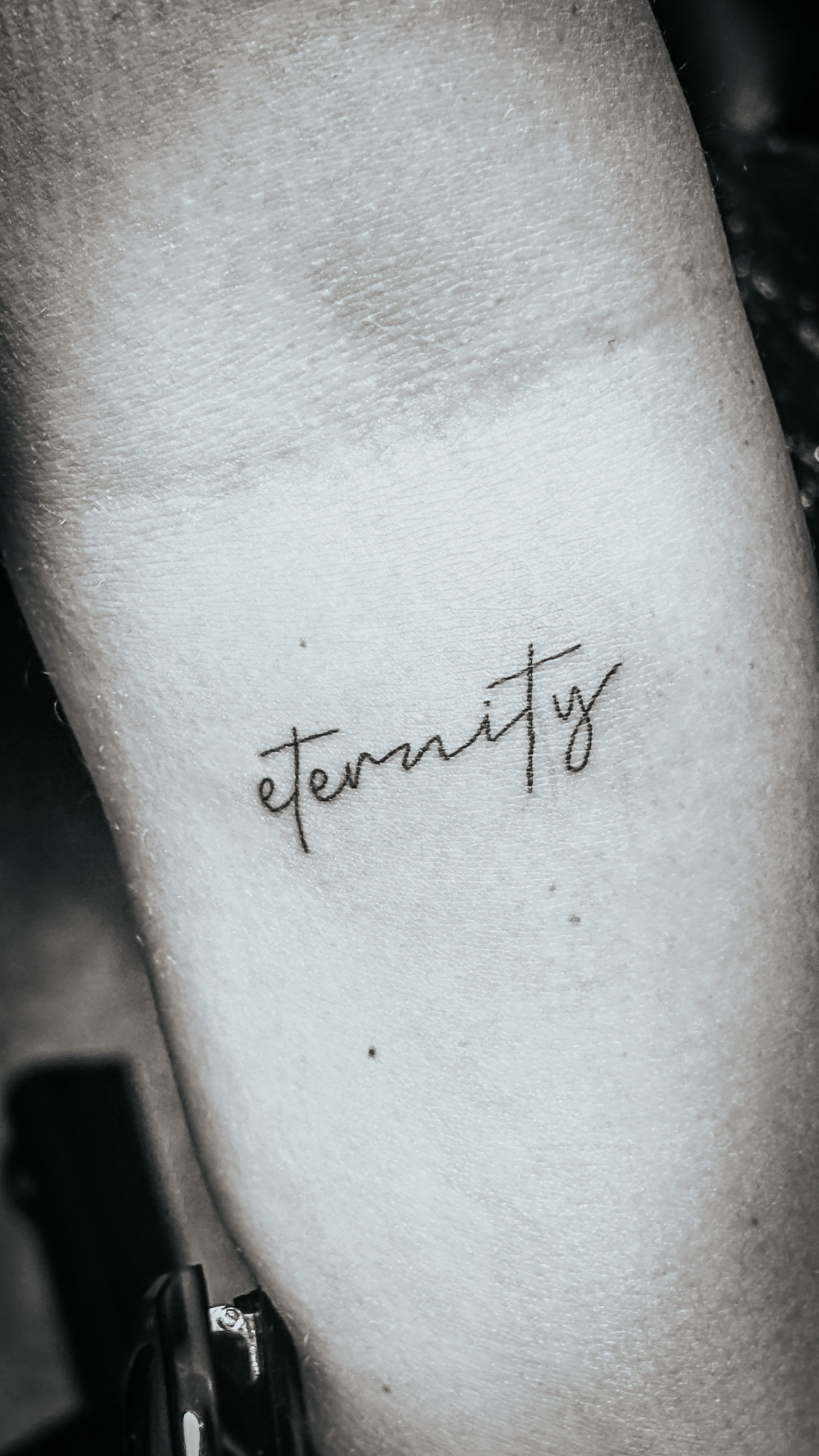 Tatoueur au Touquet : écriture fine