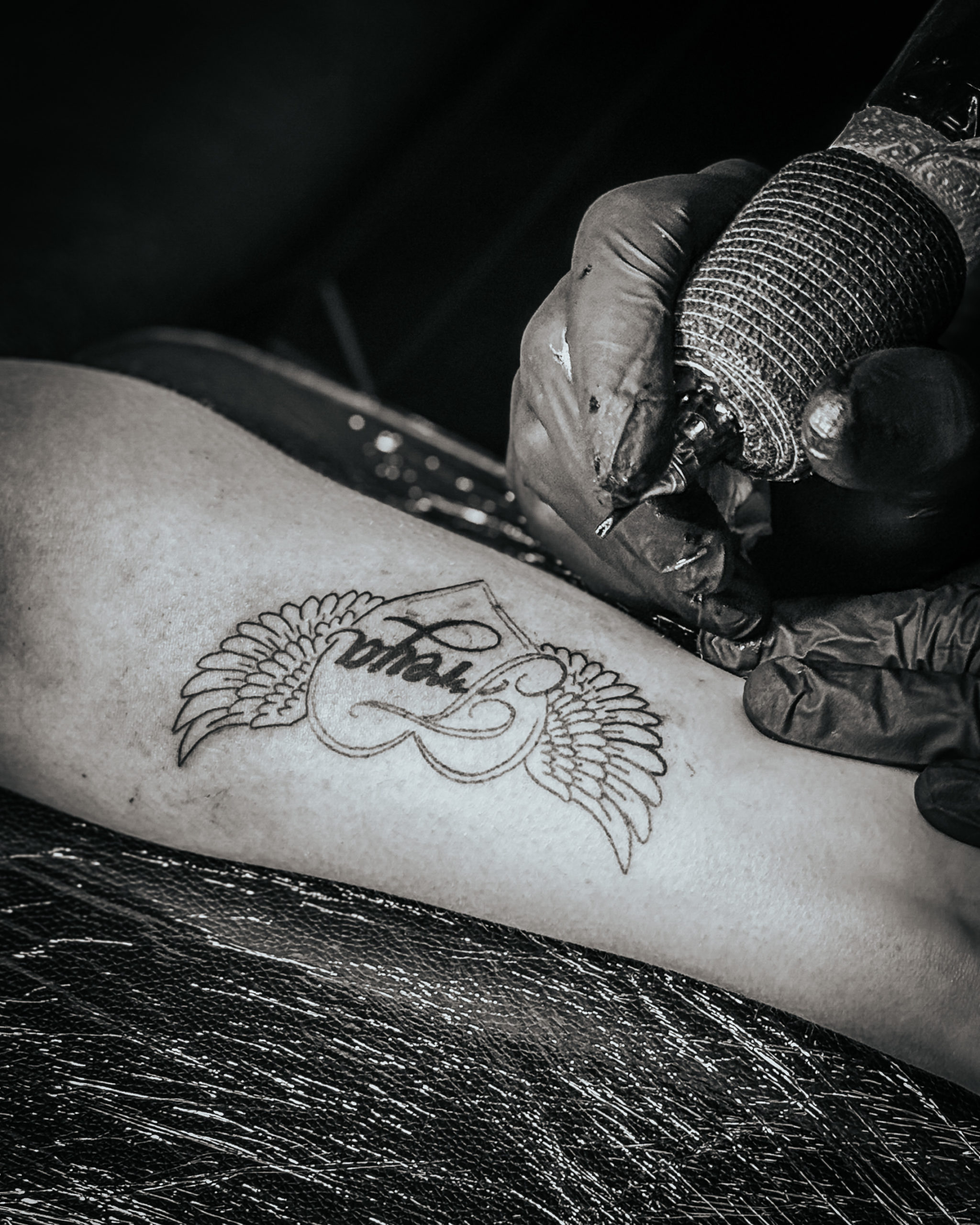 Tattoo hommage au Touquet