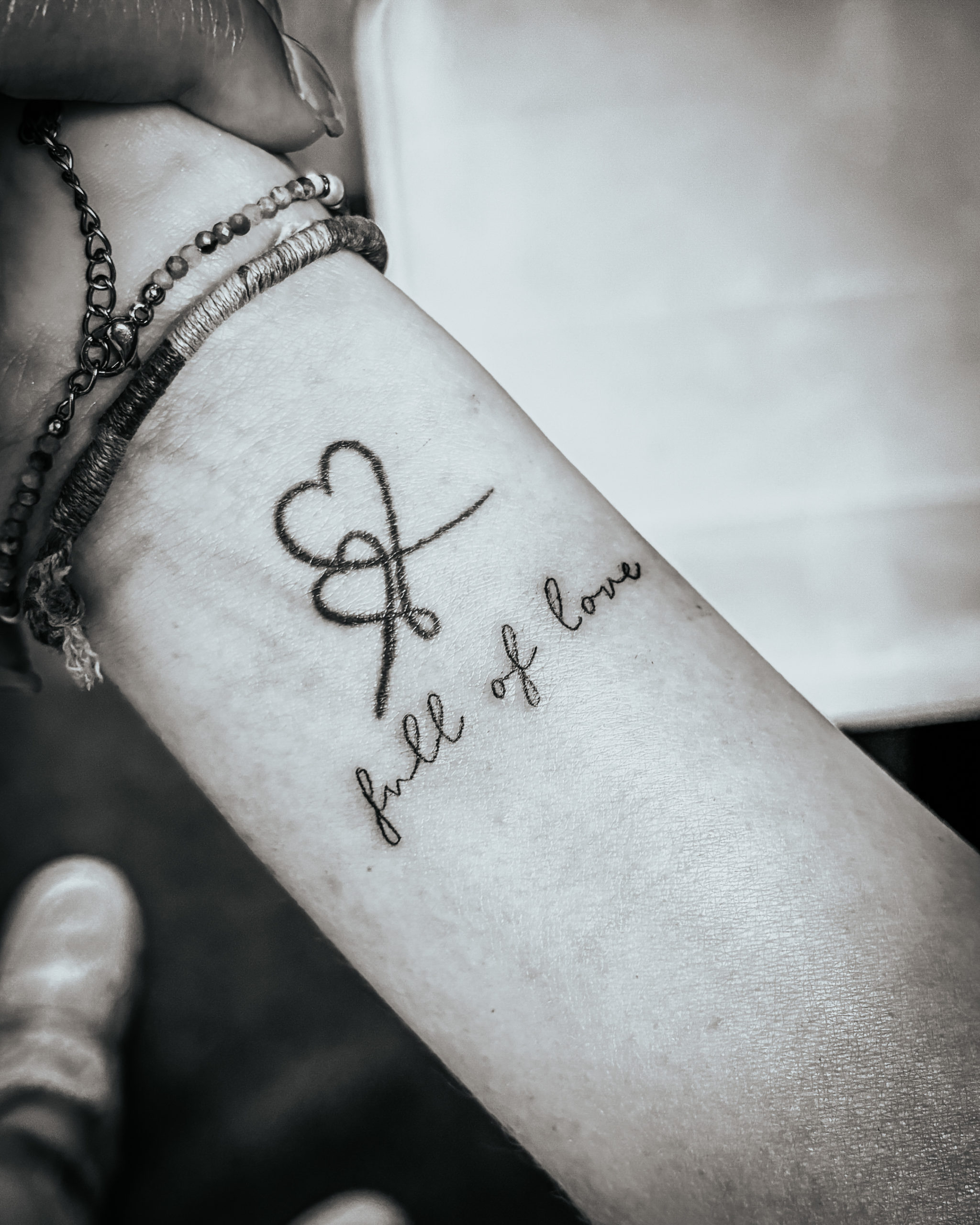 Tattoo duo mère fille au Touquet