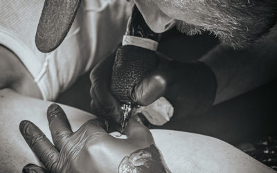 Tatouage cocktail fille au Touquet