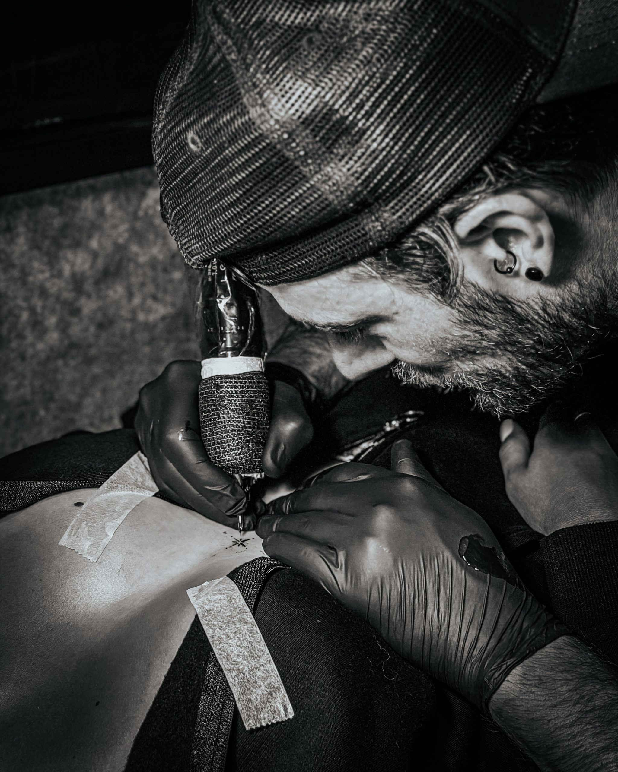 Tatouage poitrine au Touquet