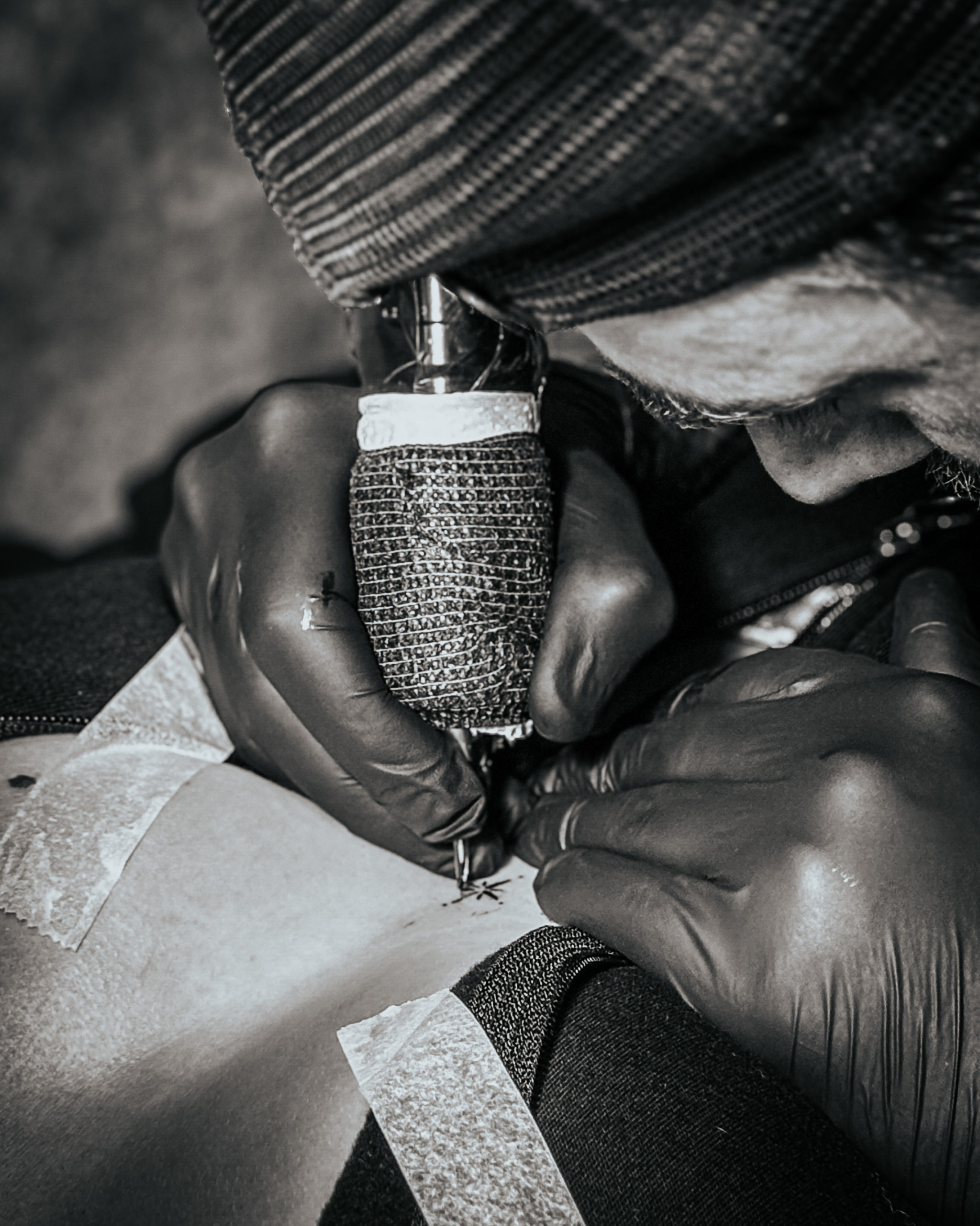 Tatouage poitrine au Touquet