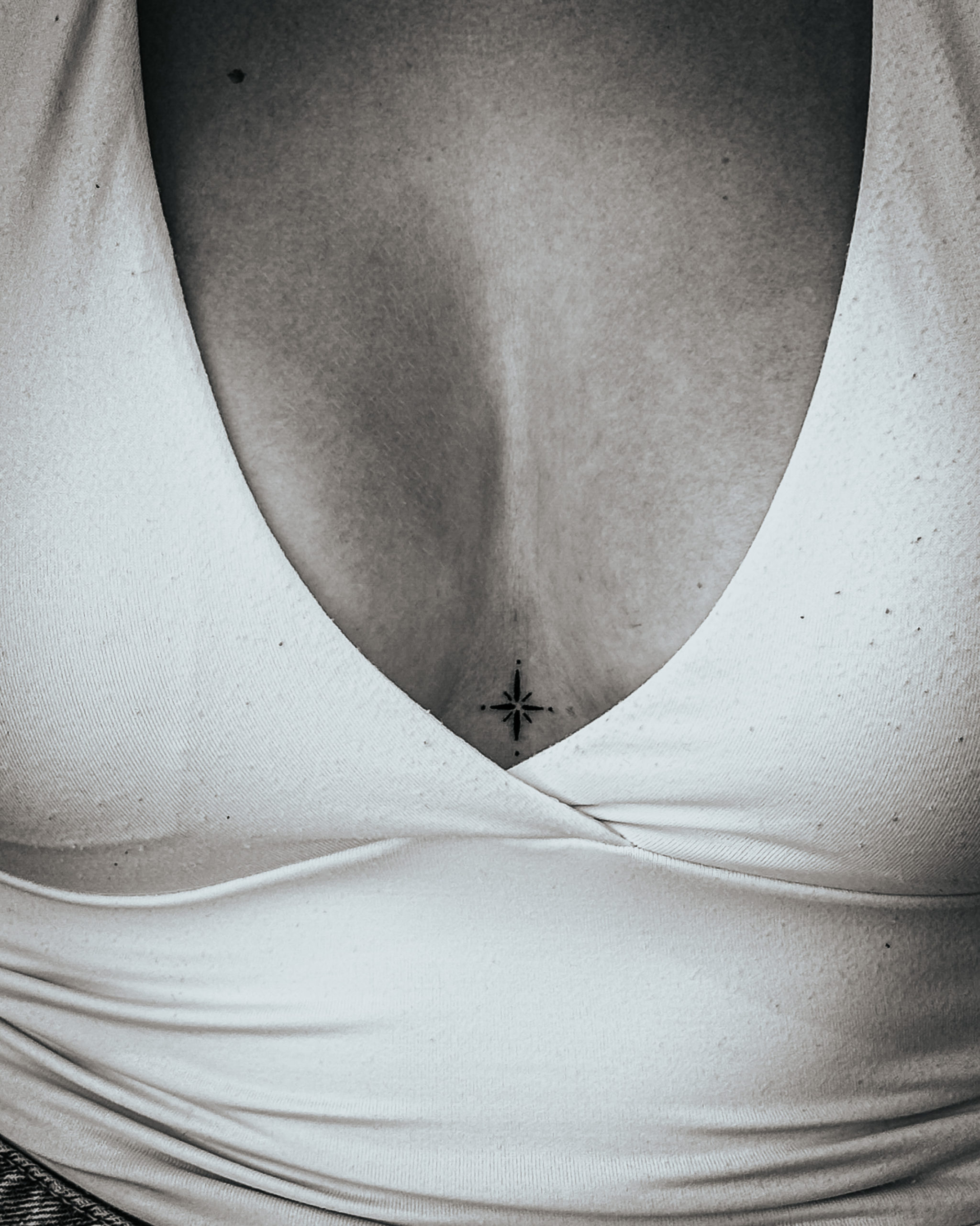 Tatouage poitrine au Touquet