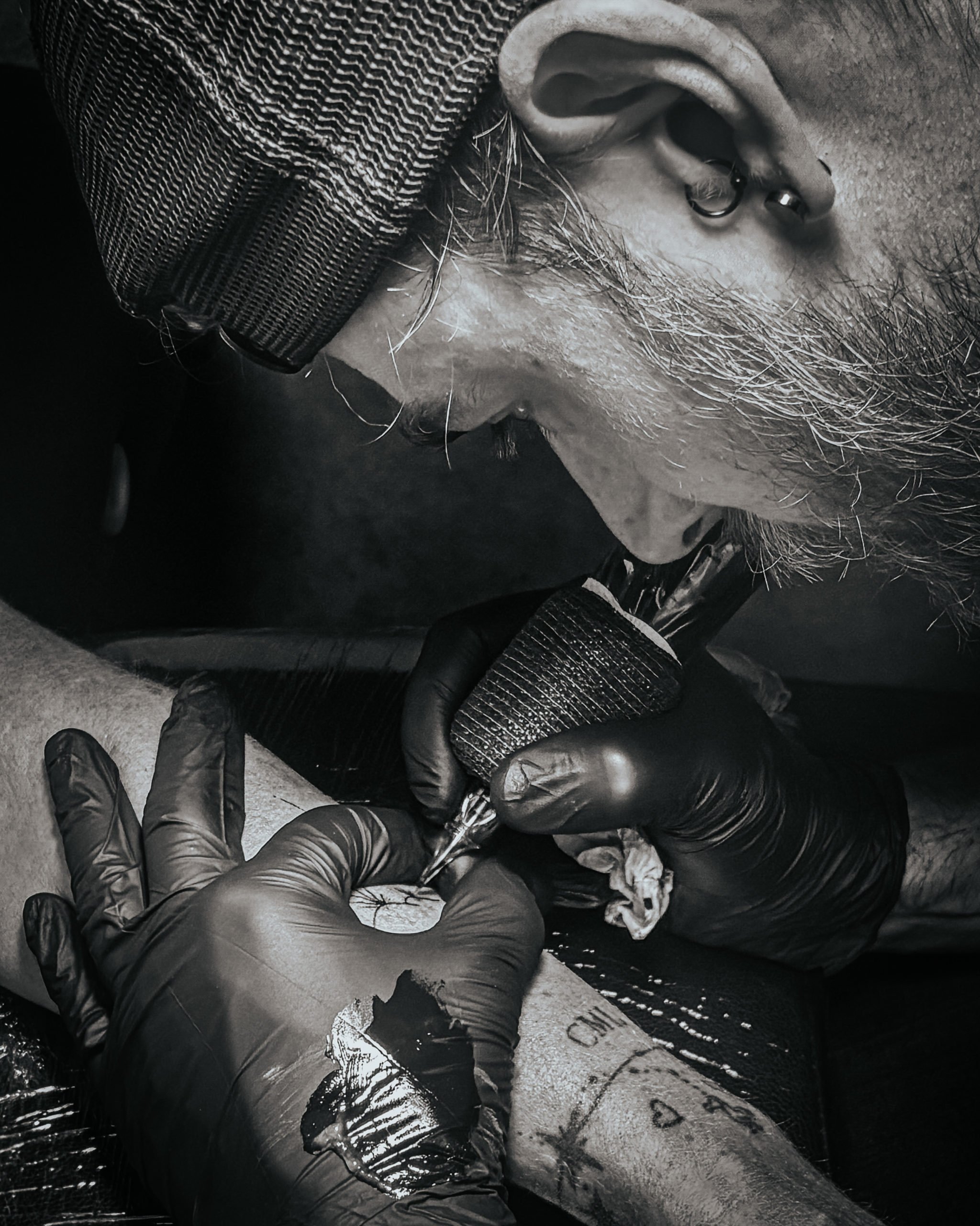 Tatouage minimaliste pour une fan du Touquet