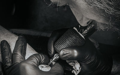 Tatouage minimaliste pour une fan du Touquet