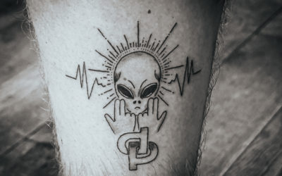 Tatouage pour un fan de Jul au Touquet