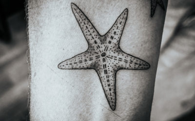 Tatouage thème marin au Touquet