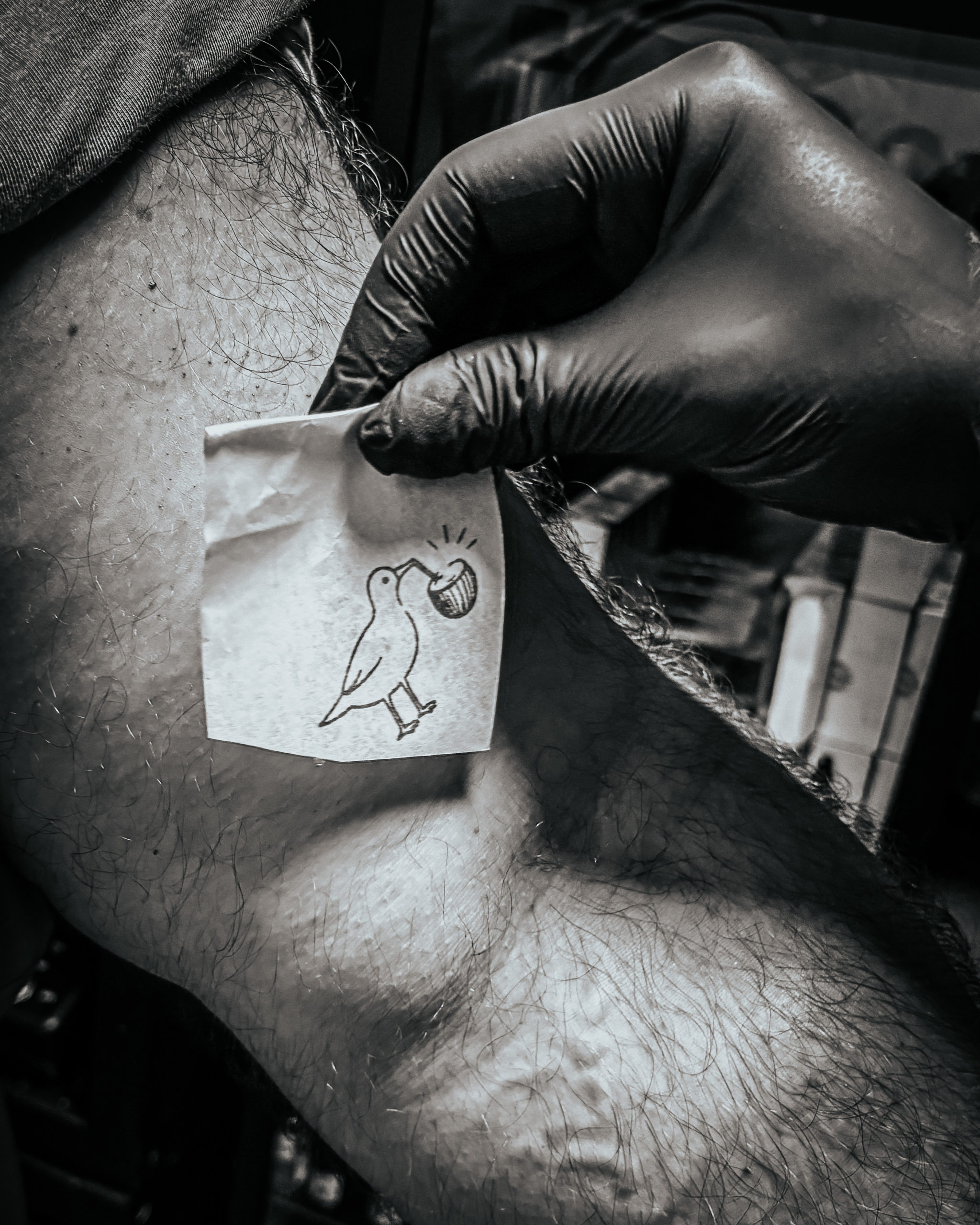 Un petit air de vacances pour un tatouage au Touquet