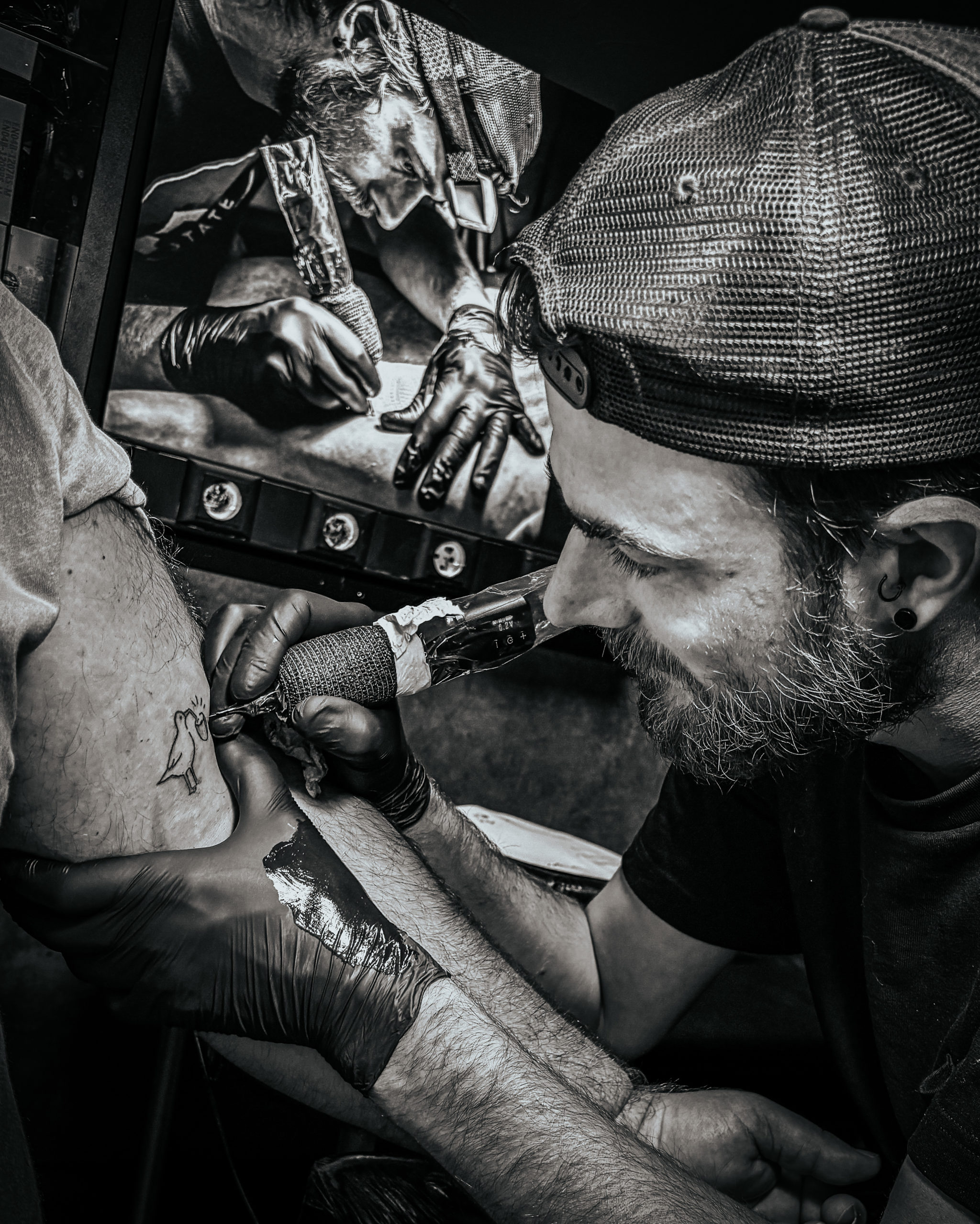 Un petit air de vacances pour un tatouage au Touquet