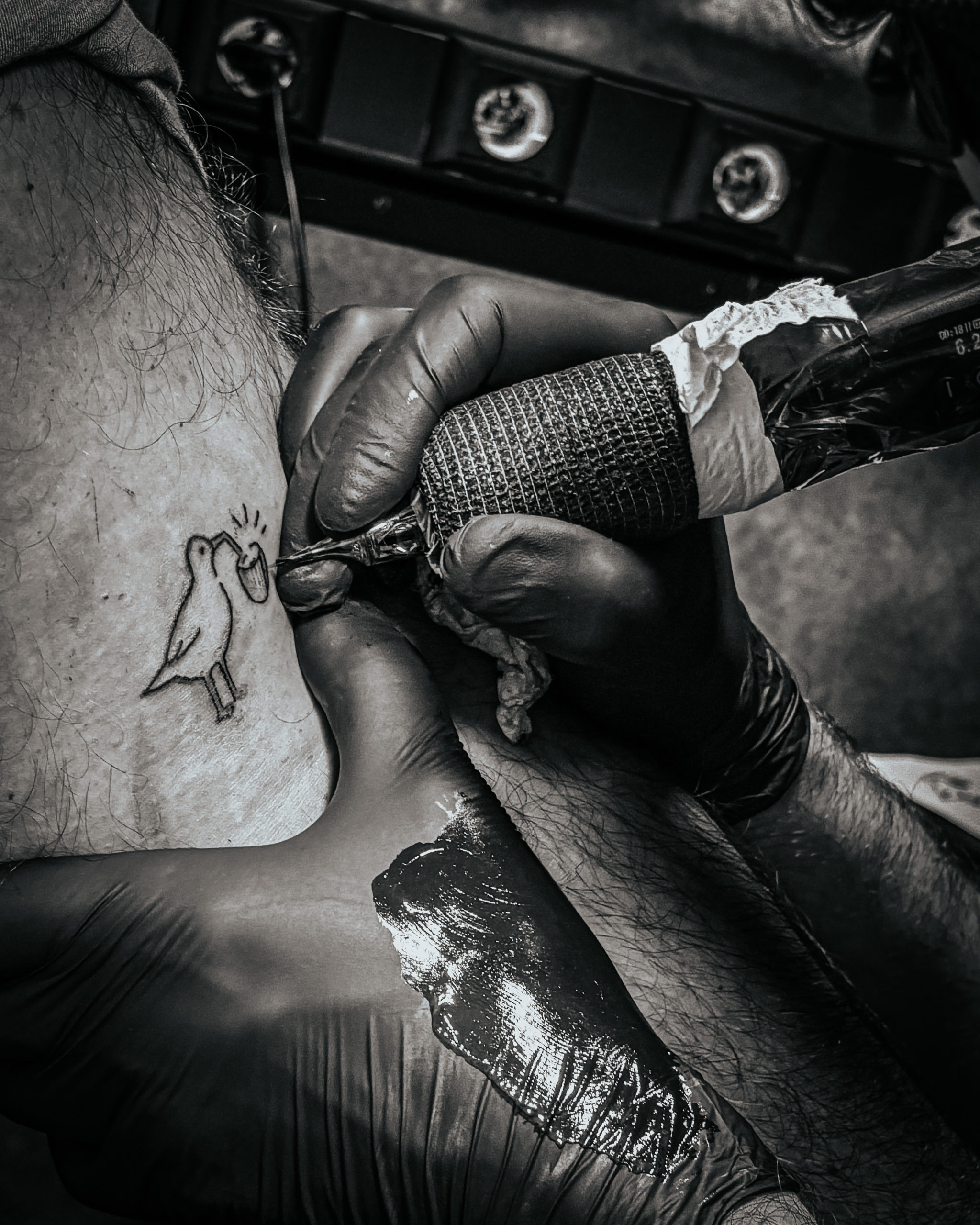 Un petit air de vacances pour un tatouage au Touquet